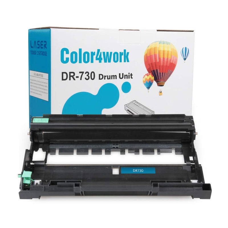Color4work Compatible Drum Unit Brother DR730 DR-730 Imaging Drum 1-Pack, use for Brother HL-L2350DW DCP-L2550DW MFC-L2710DW MFC-L2750DW HL-L2395DW HL-L2390DW HL-L2370DW Printer - Image 1